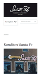 Mobile Screenshot of konditorisantafe.se
